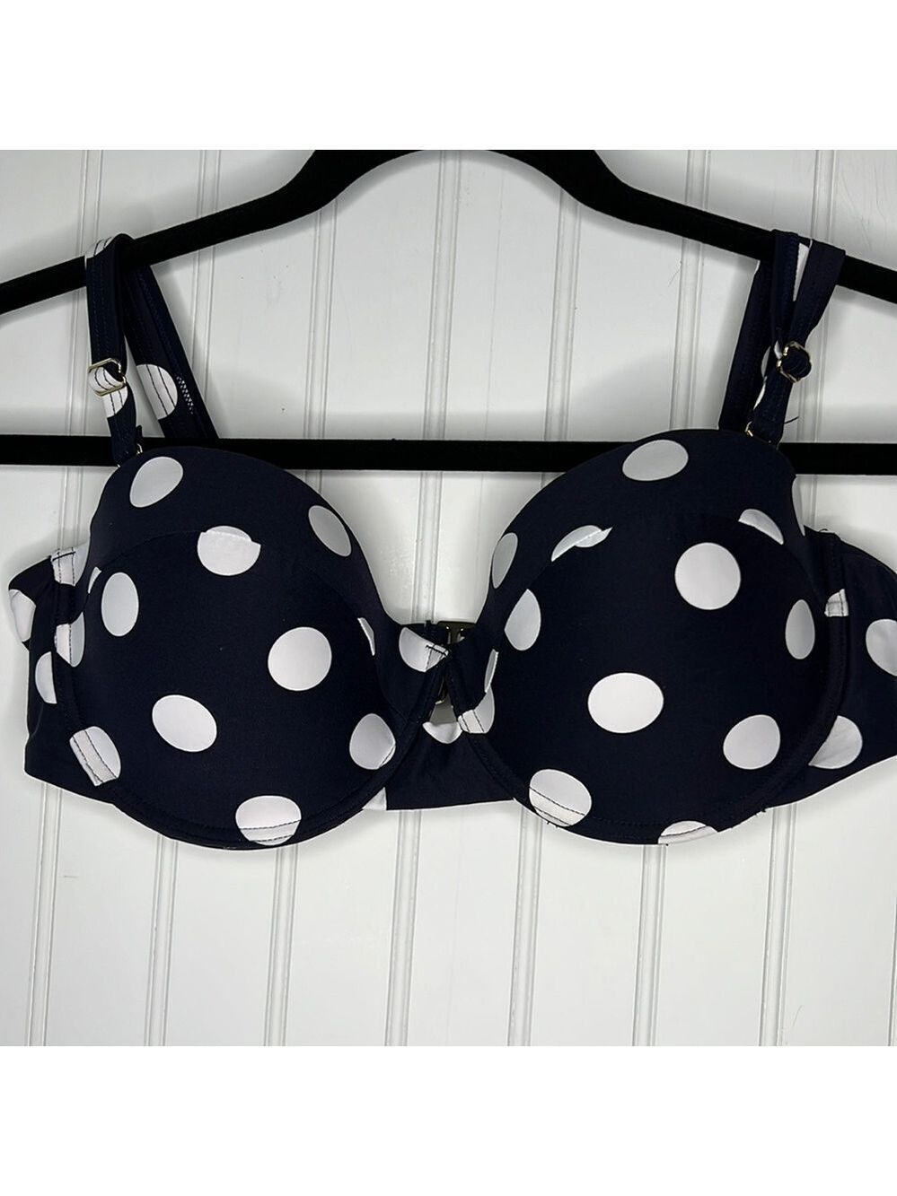 Sea Level Polka Dot Bikini Top Size 6/8
